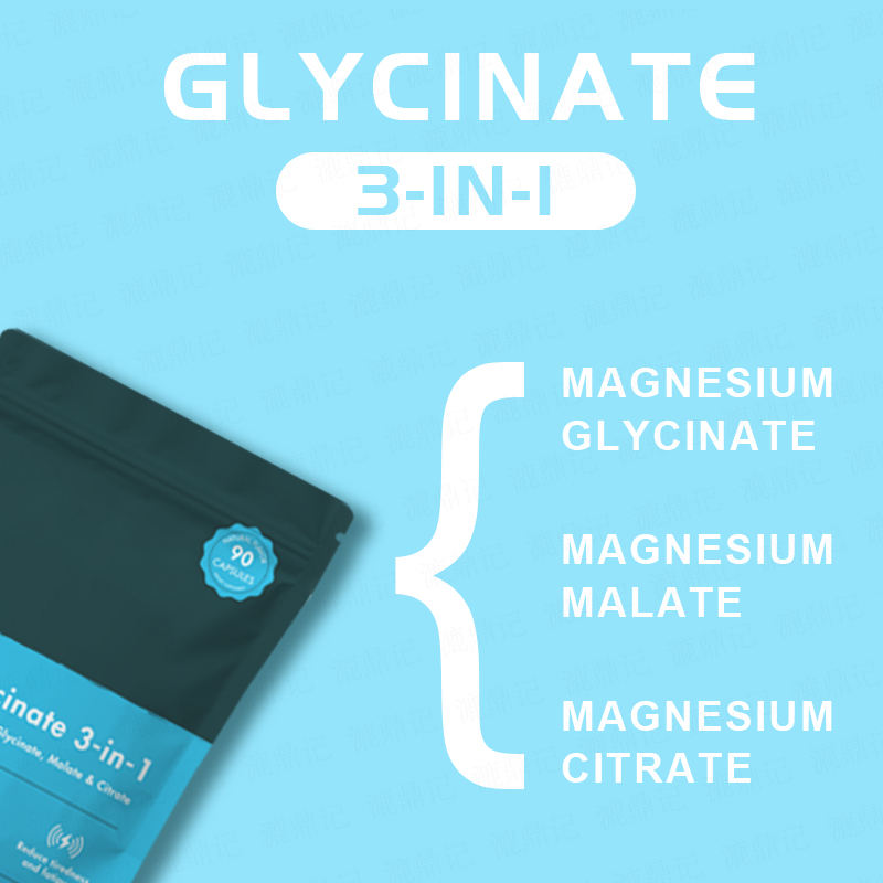 3-in-1 Magnesium Glycinate - Natural Deep Sleep