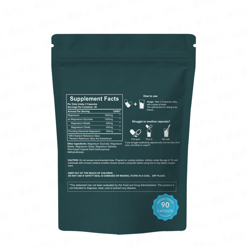 3-in-1 Magnesium Glycinate - Natural Deep Sleep